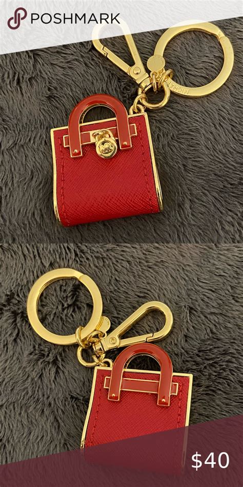 michael kors purse charm replacement|Michael Kors hamilton purses.